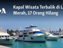 17 Orang Menghilang di Kapal Wisata Terbalik di Laut Merah