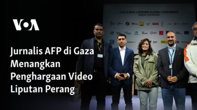 "Jurnalis AFP Gaza Raih Penghargaan untuk Liputan Video Perang"