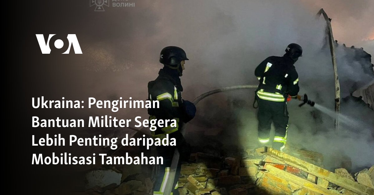 Prioritas Pengiriman Bantuan Militer Darurat daripada Mobilisasi Tambahan