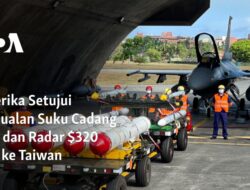 Amerika Mendukung Penjualan Suku Cadang F-16 dan Radar Senilai $320 Juta ke Taiwan