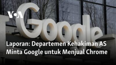 Departemen Kehakiman AS Meminta Google untuk Menyediakan Chrome