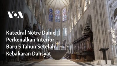 Memperkenalkan Katedral Notre Dame: Interior Baru Lima Tahun Pasca Kebakaran Dasyat