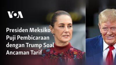 Presiden Meksiko Senang dengan Pembicaraan Tarif bersama Trump