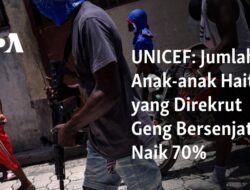 Lonjakan 70% Jumlah Anak-anak Haiti yang Direkrut Geng Bersenjata