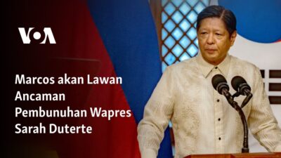 Marcos Siap Melawan Ancaman Pembunuhan dari Wakil Presiden Sarah Duterte