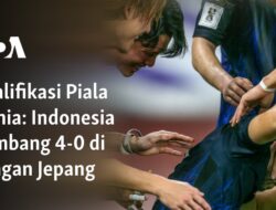 Kekalahan Memilukan Indonesia 0-4 dari Jepang