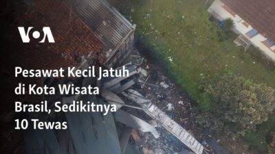 Tragedi Pesawat Mengerikan di Kota Wisata Brasil, Korban Tewas Mencapai 10 Orang