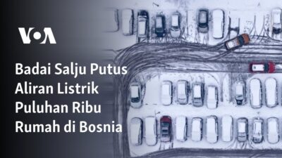 Badai Salju Membuat Listrik Padam di Bosnia, Ribuan Rumah Terdampak