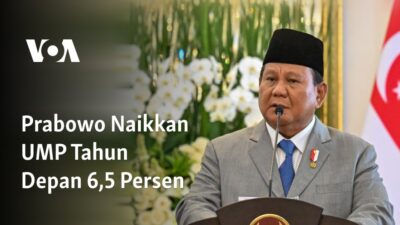 Kenaikan UMP Tahun Depan oleh Prabowo Mencapai 6,5 Persen