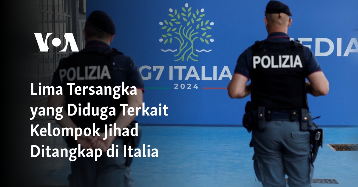 Tersangka Lima Terkait Kelompok Jihad Ditangkap di Italia