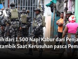 Lebih dari 1.500 Narapidana Melarikan Diri dari Penjara Mozambik dalam Kericuhan Pasca Pemilu