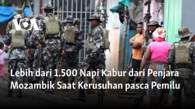 Lebih dari 1.500 Narapidana Melarikan Diri dari Penjara Mozambik dalam Kericuhan Pasca Pemilu