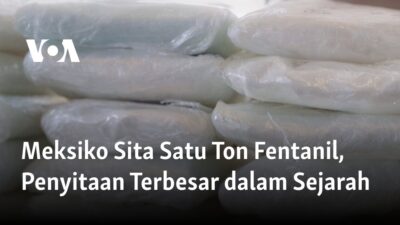 "Rekaman Sejarah: Penyitaan Satu Ton Fentanil di Meksiko"