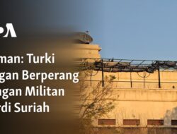 Turki, Jangan Terlibat dalam Konflik dengan Militan Kurdi Suriah