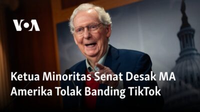 Ketua Minoritas Senat Mendesak Mahkamah Agung Amerika Menolak Banding TikTok