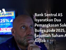 Bank Sentral AS Mencuri Perhatian dengan Rencana Pemangkasan Suku Bunga, Saham AS Terpukul Tersungkur