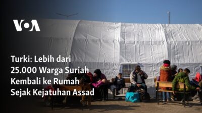 Lebih dari 25.000 Warga Suriah Kembali ke Tanah Air Setelah Assad Jatuh