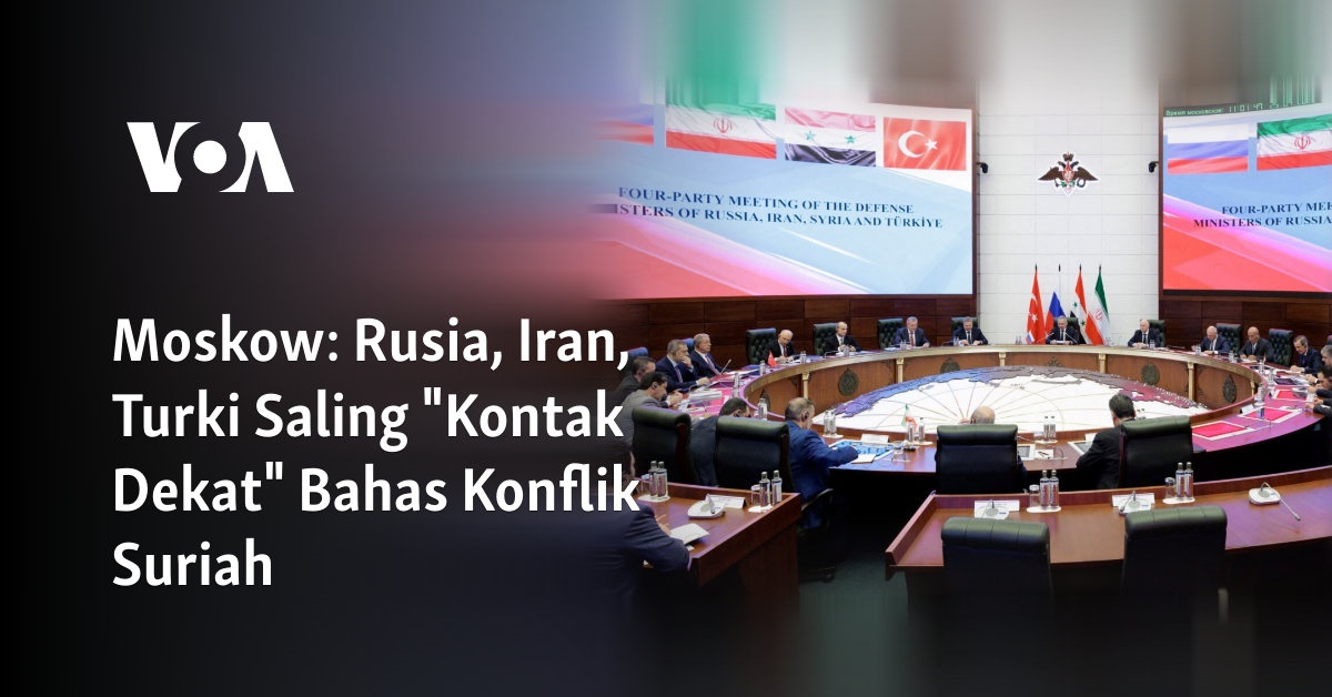 "Keterlibatan Rusia, Iran, dan Turki dalam Konflik Suriah"