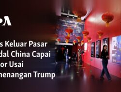 Pasar Modal China Catatkan Peningkatan Tertinggi Setelah Kemenangan Trump