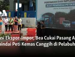 Peningkatan Pengawasan Ekspor-Impor: Bea Cukai Memasang Pemindai Peti Kemas Modern di Pelabuhan