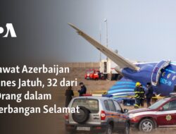 Tragedi Pesawat Azerbaijan Airlines: 32 Penumpang Selamat dari 67 Orang di Penerbangan Tersebut