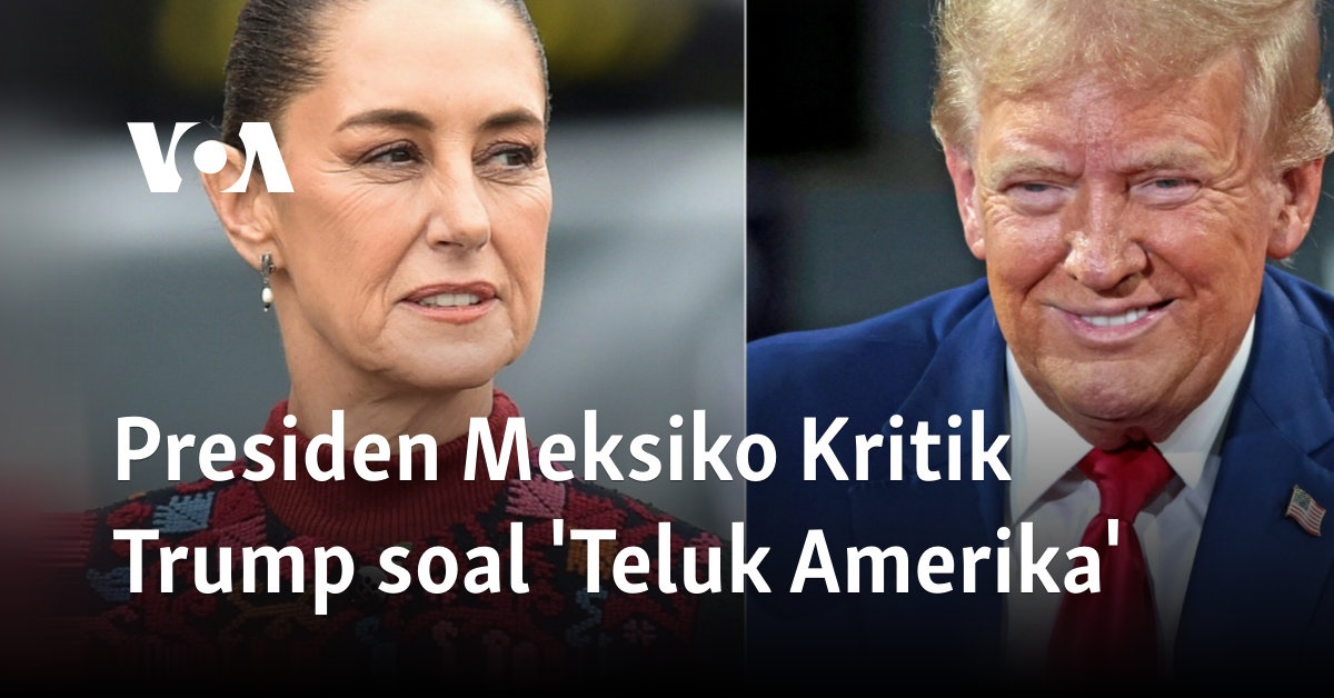 Presiden Meksiko Menyindir Trump Mengenai 'Lautan Amerika'