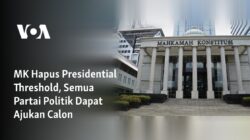 Penghapusan Ambang Batas Presiden, Semua Partai Politik Berhak Mengajukan Kandidat