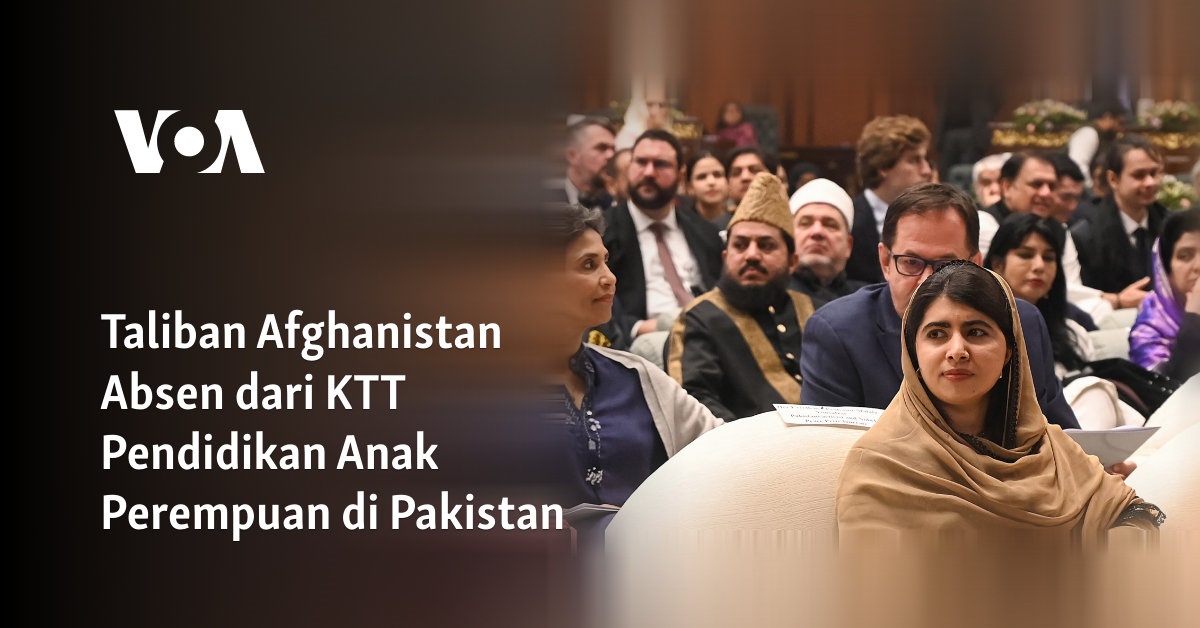 Taliban Afghanistan Tak Hadir di Konferensi Pendidikan Anak Perempuan di Pakistan