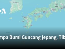 Gempa Bumi Mengguncang Jepang dan Tibet