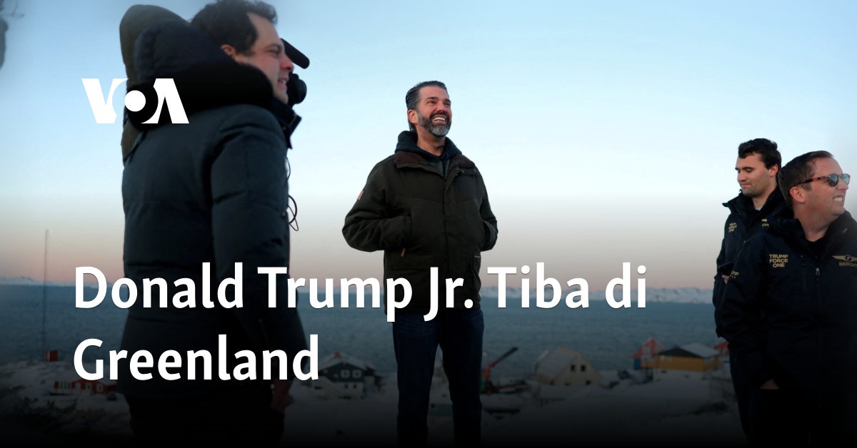 Kedatangan Donald Trump Jr. ke Greenland