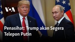 Trump akan Segera Menghubungi Putin