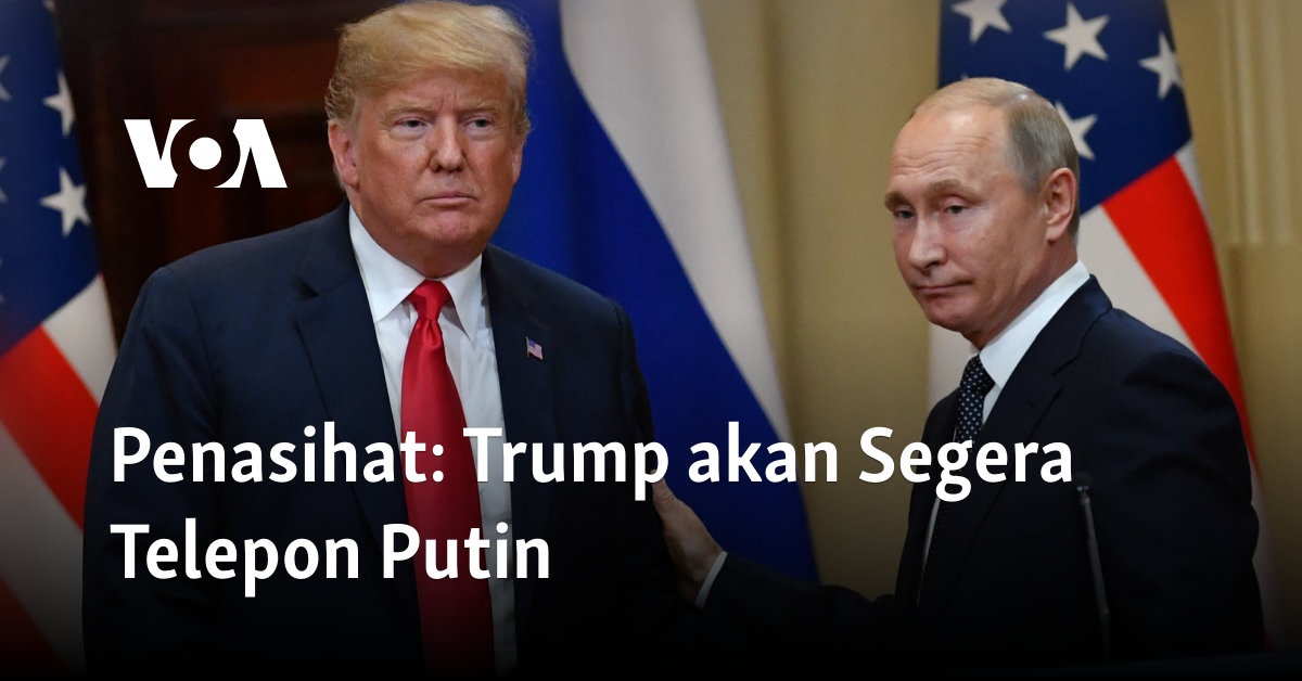 Trump akan Segera Menghubungi Putin