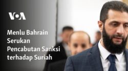 Menteri Luar Negeri Bahrain Mendorong Penghapusan Sanksi terhadap Suriah