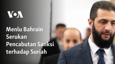 Menteri Luar Negeri Bahrain Mendorong Penghapusan Sanksi terhadap Suriah