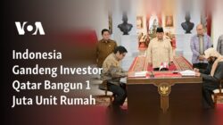 Indonesia Kolaborasi dengan Investor Qatar untuk Membangun 1 Juta Unit Rumah