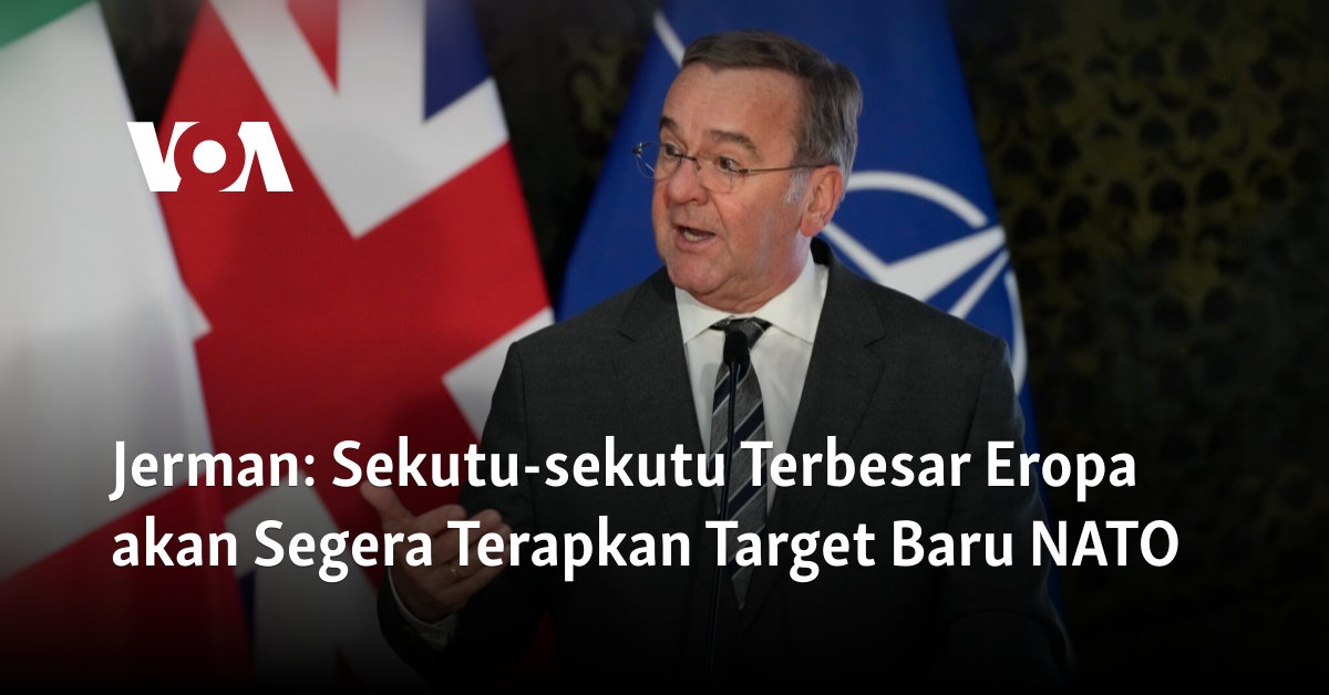 Sekutu Eropa Terbesar Siap Terapkan Target NATO yang Baru