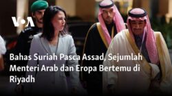 Pertemuan Menteri Arab dan Eropa di Riyadh Pasca Assad